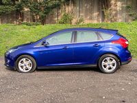 Used Ford Focus Zetec 2014 Blue Hatchback