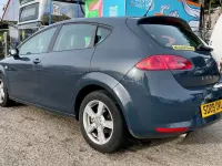 Used Seat Leon 102 HP (75 kW) 2009 Grey Hatchback