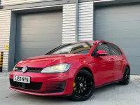 Used VW Golf VII GTD 2013 Red Hatchback