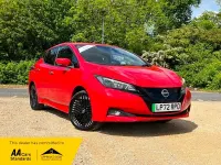 Usado Nissan Leaf N-Connecta 160 kW (218 CV) 2022 Rojo Utilitario