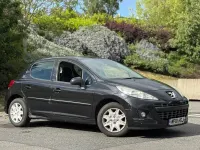 Used Peugeot 207 Active 68 HP (50 kW) 2011 Black Hatchback
