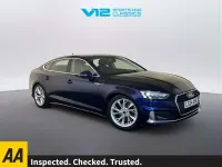 Used Audi A5 Sport 150 HP (110 kW) 2024 Blue Hatchback