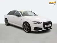 Used Audi A4 Black Edition 150 HP (110 kW) 2019 White Sedan