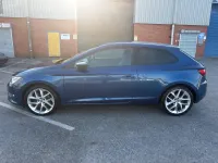 Used Seat Leon FR 180 HP (132 kW) 2016 Blue Hatchback
