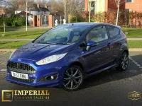 Used Ford Fiesta ST-Line 2017 Blue Hatchback