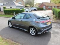 Begagnad Honda Civic Type S 140 HK (102 kW) 2010 Silver Halvkombi