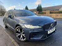 Used Volvo V60 R-Design 335 HP (246 kW) 2021 Blue Estate