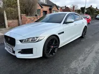 Used Jaguar XE R-Sport 180 HP (132 kW) 2018 White Sedan