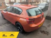 Used BMW 116 Sport Line 2013 Orange Hatchback