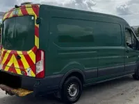 Used Ford Transit 130 HP (95 kW) 2017 Green Van