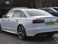 Used Audi A6 Black Edition 190 HP (139 kW) 2016 White Sedan