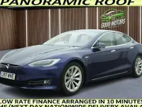 Used Tesla Model S Standard Range 386 kW (525 HP) 2017 Blue Hatchback