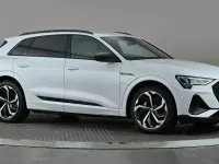 Used Audi e-tron Black Edition 300 kW (408 HP) 2022 White SUV