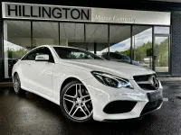 Used Mercedes E220 AMG line 2016 White Coupe