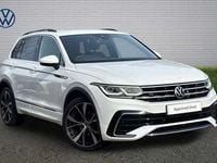 Used VW Tiguan R-line 150 HP (110 kW) 2021 White SUV