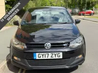 Used VW Polo BlueGT 150 HP (110 kW) 2017 Black Hatchback