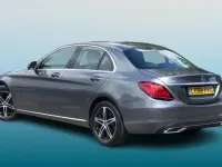 Used Mercedes C300 AMG Line Premium Plus 2025 Red Estate