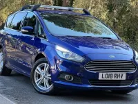 Used Ford S-MAX Titanium 150 HP (110 kW) 2018 Blue MPV