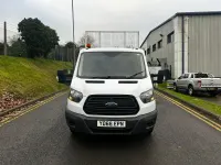 Used Ford Transit 105 HP (77 kW) 2017 White Cabriolet