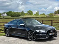 Begagnad Audi A6 S-Line 2013 Svart Sedan