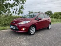 Used Ford Fiesta Zetec 96 HP (70 kW) 2010 Red Hatchback