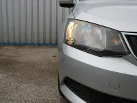 Used Skoda Fabia SE 90 HP (66 kW) 2015 Silver Hatchback