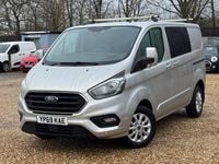 Used Ford Transit Custom Limited 130 HP (95 kW) 2019 Silver Van