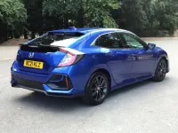Used Honda Civic SR 126 HP (92 kW) 2021 Blue Hatchback