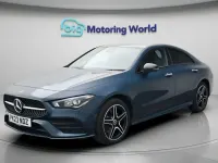 Used Mercedes CLA250e AMG Line Premium 218 HP (160 kW) 2023 Blue Coupe