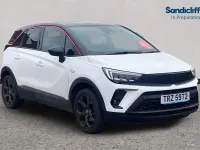 Used Vauxhall Crossland GS Line 110 HP (80 kW) 2022 White SUV