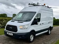 Used Ford Transit 170 HP (125 kW) 2017 White Van