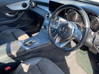 Used Mercedes C220 Active 200 HP (147 kW) 2019 Blue Cabriolet