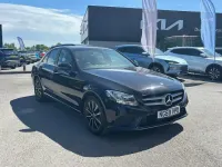 Used Mercedes C180 SE 156 HP (114 kW) 2019 Black Sedan