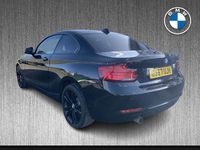Used BMW 218 Sport Line 134 HP (98 kW) 2017 Black Coupe