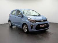 Begagnad Kia Picanto 83 HK (61 kW) 2019 Blå Halvkombi