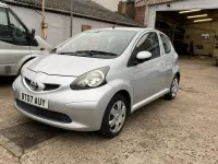 Gebraucht Toyota Aygo 2007 Silber Kleinwagen