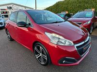 Used Peugeot 208 GT-line 2016 Red Hatchback
