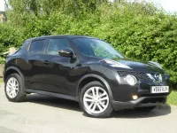 Used Nissan Juke Acenta Premium 110 HP (80 kW) 2015 Black SUV