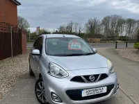 Used Nissan Micra Tekna 2014 Silver Hatchback