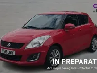 Used Suzuki Swift SZ4 94 HP (69 kW) 2016 Red Hatchback