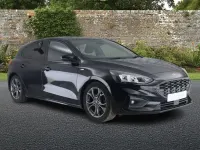 Used Ford Focus ST-Line 125 HP (91 kW) 2018 Black Hatchback