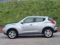 Gebraucht Nissan Juke Acenta 117 PS (86 kW) 2014 Silber SUV