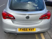 Used Vauxhall Corsa Sportive 95 HP (69 kW) 2016 Silver Van