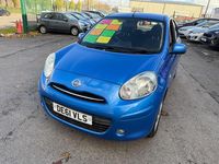 Used Nissan Micra Acenta 80 HP (58 kW) 2011 Blue Hatchback