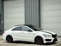 Used Mercedes CLA45 AMG AMG 375 HP (275 kW) 2016 White Sedan