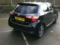 Used Toyota Yaris 100 HP (73 kW) 2017 Black Hatchback
