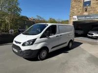 Begagnad Ford Transit Custom 105 HK (77 kW) 2017 Vit Van