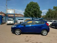 Used Ford Fiesta Zetec 2014 Blue Hatchback