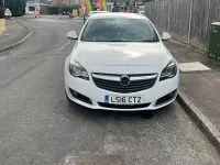 Used Vauxhall Insignia SRi 170 HP (125 kW) 2016 White Hatchback