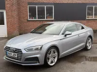 Używany Audi A5 S-Line 190 KM (139 kW) 2017 Srebrny Coupe